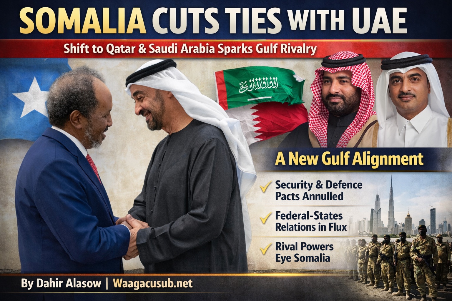 Somalia's Break with the UAE Signals a New Gulf Power Equation — and a High-Risk Reset