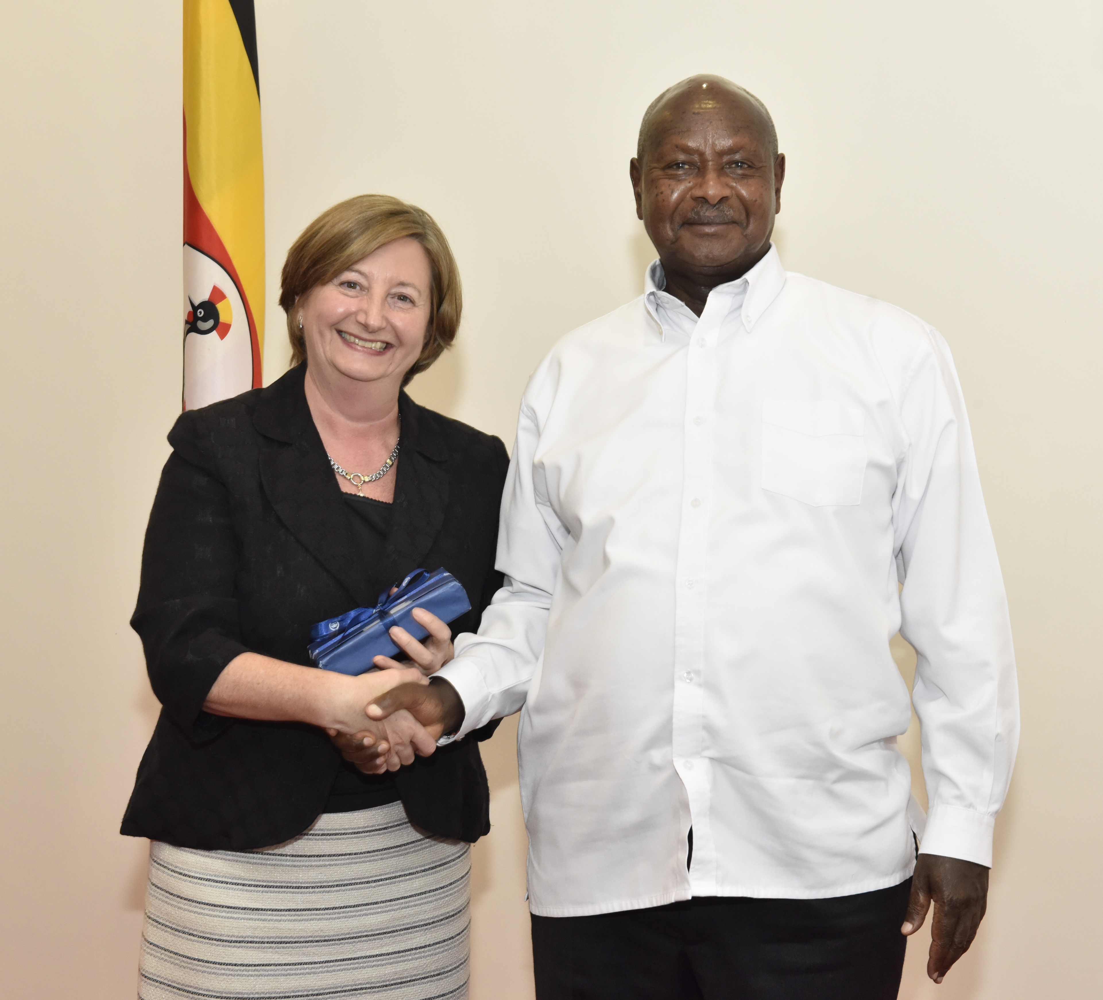 ICC President meets with President of Uganda