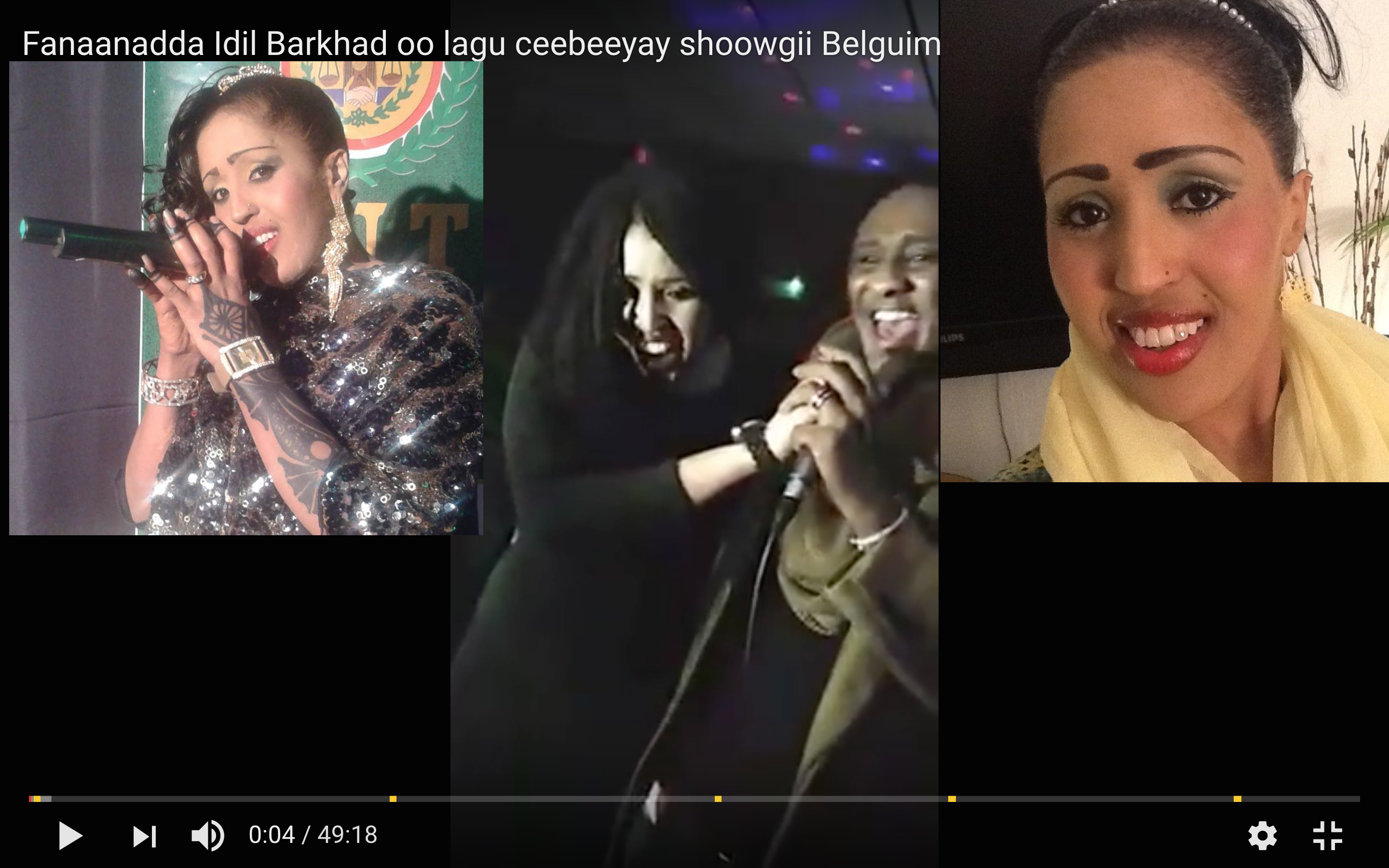 [Daawo] Fanaaadda Idil Barkhad oo lagu ceebeeyay Shoowgii Belgium-ka