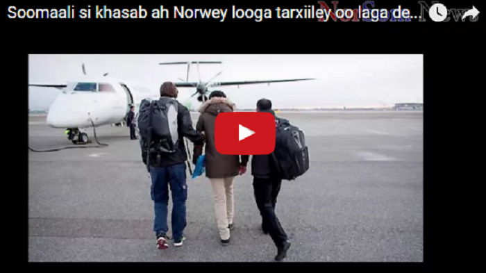 [DHAGEYSO:] Dowladda Norway oo qasab ku celisay 10 Qof oo Somalia?