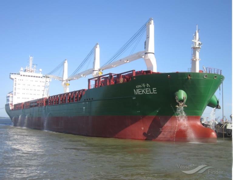 Ethiopian cargo ship called 'Mekelle' will dock tonight in Eritrean Port