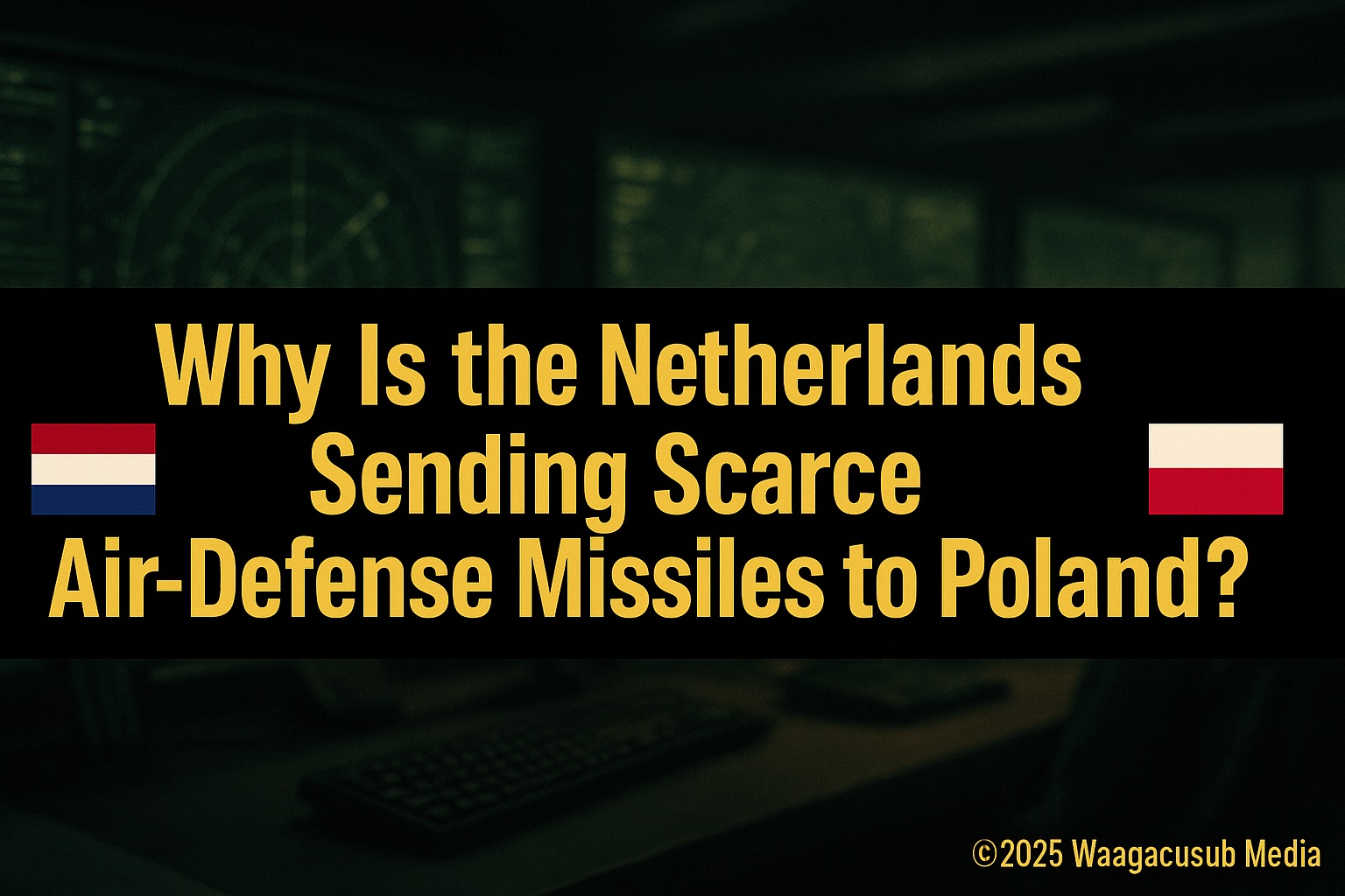 Why Is the Netherlands Sending Scarce Air-Defense Missiles to Poland — and Does It Risk Leaving Itself Exposed?