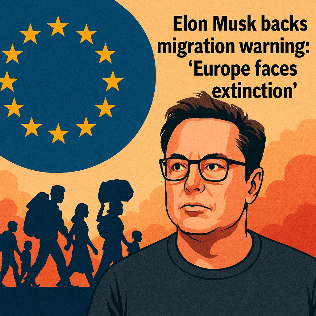 Europe at a Crossroads: Elon Musk Backs Warning That the Continent 