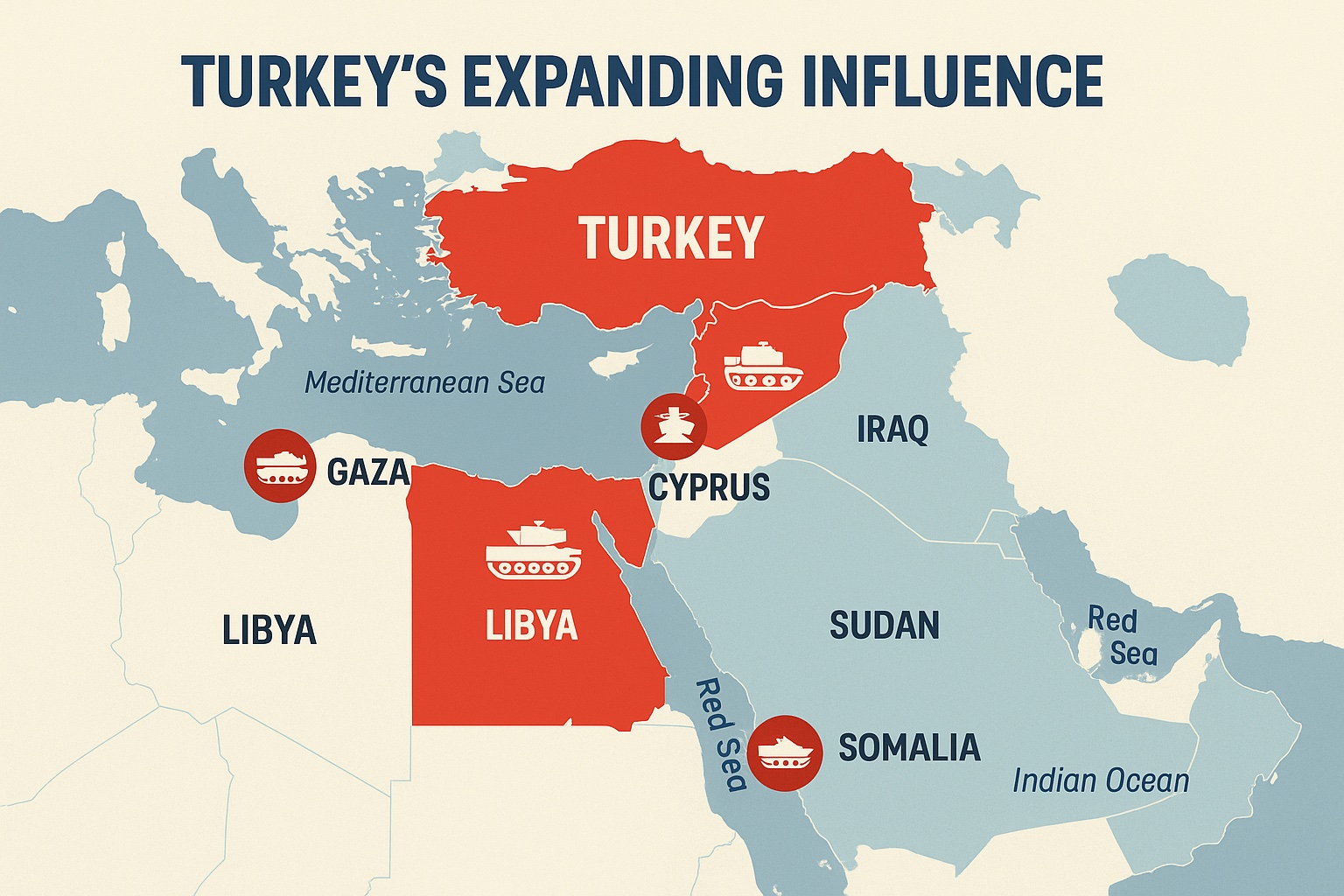 Israel Concerned Over Turkey's Possible Military Presence in Gaza Disguised as Humanitarian Aid