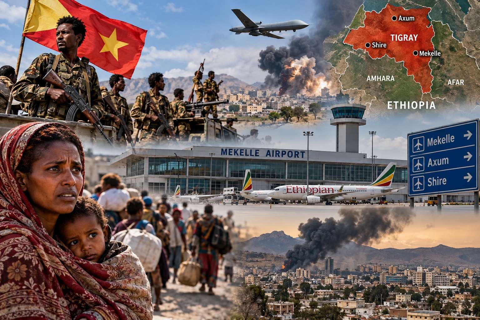 Ethiopia on the Brink as Tigray War Flares Again