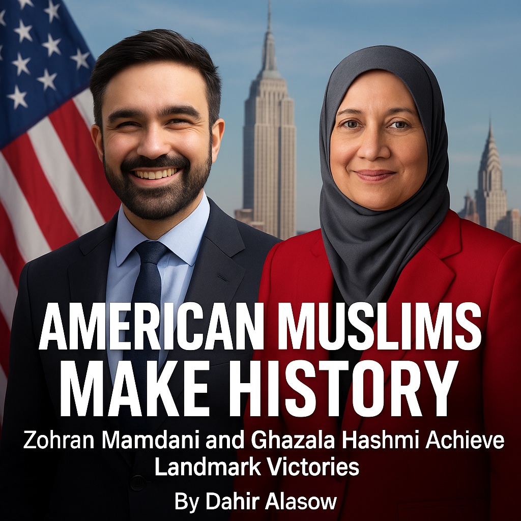 American Muslims Make History as Zohran Mamdani and Ghazala Hashmi Achieve Landmark Victories