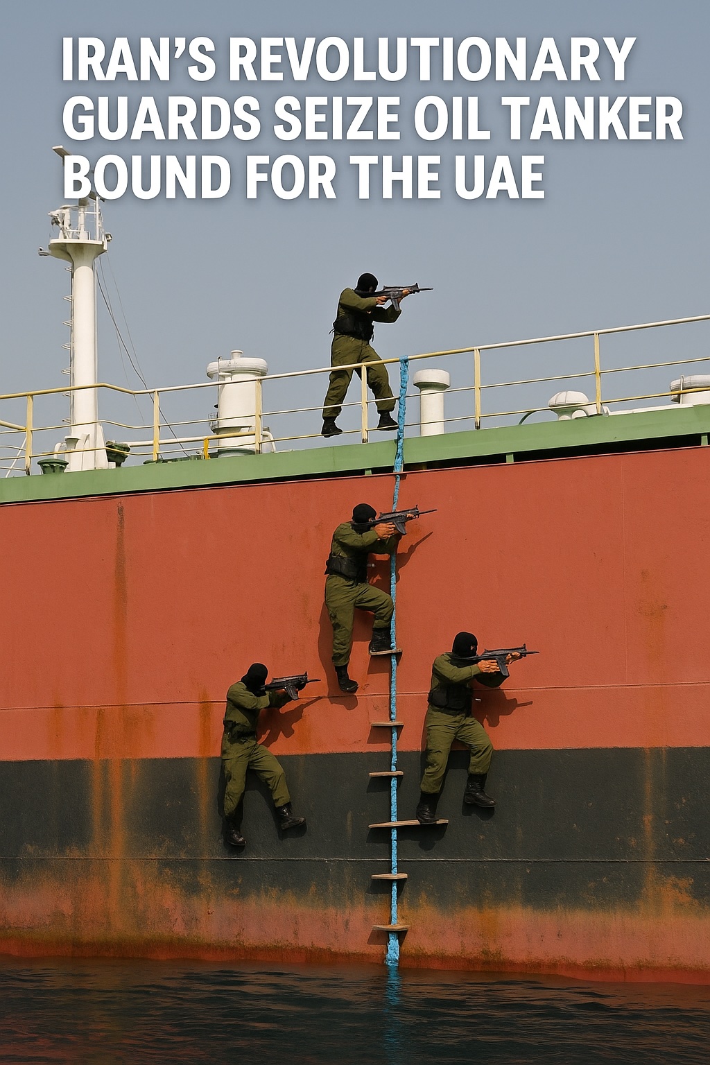 Iran's Revolutionary Guards Seize Oil Tanker Bound for the UAE