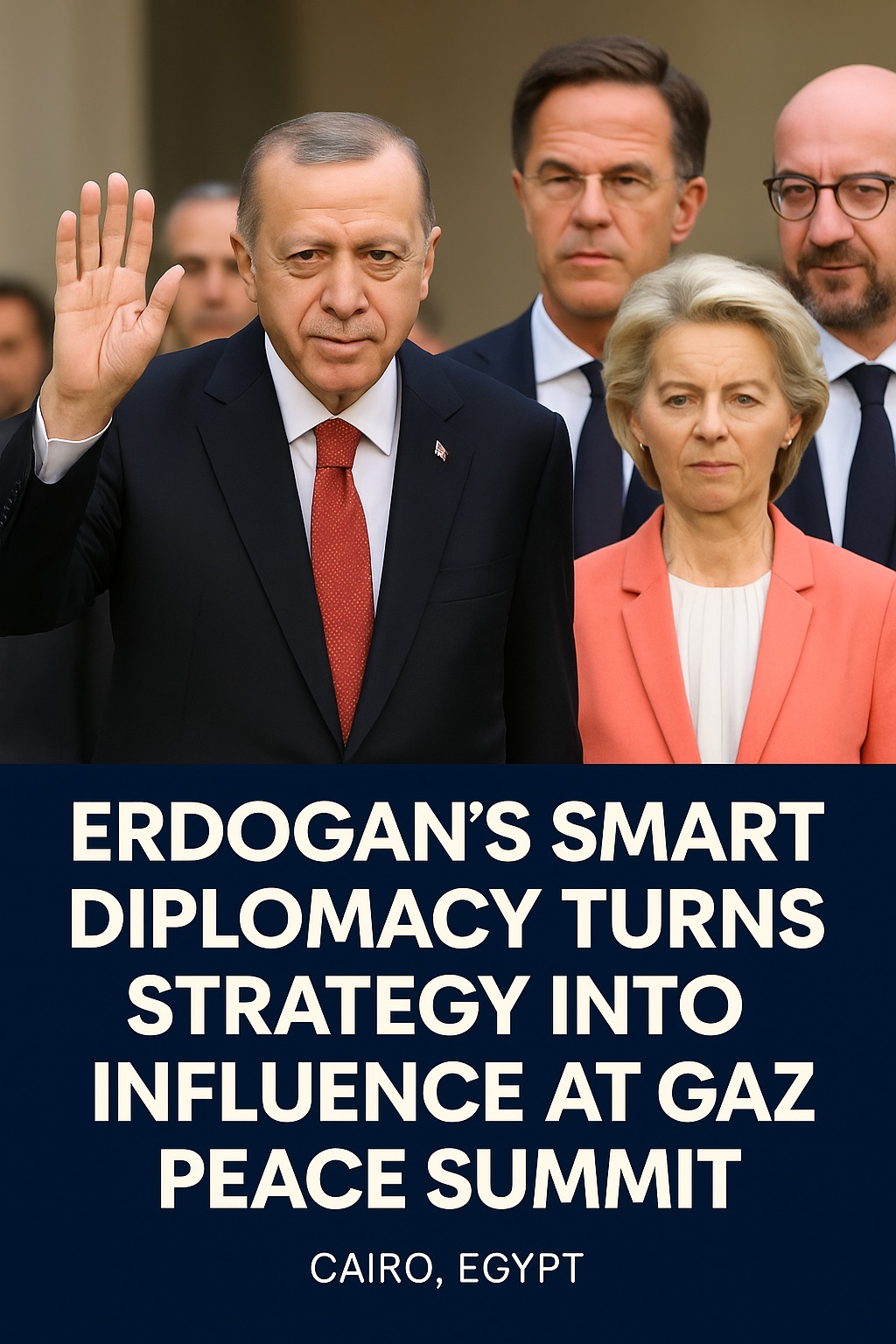 Erdogan's Smart Diplomacy Turns Strategy into Influence at Gaza Peace Summit