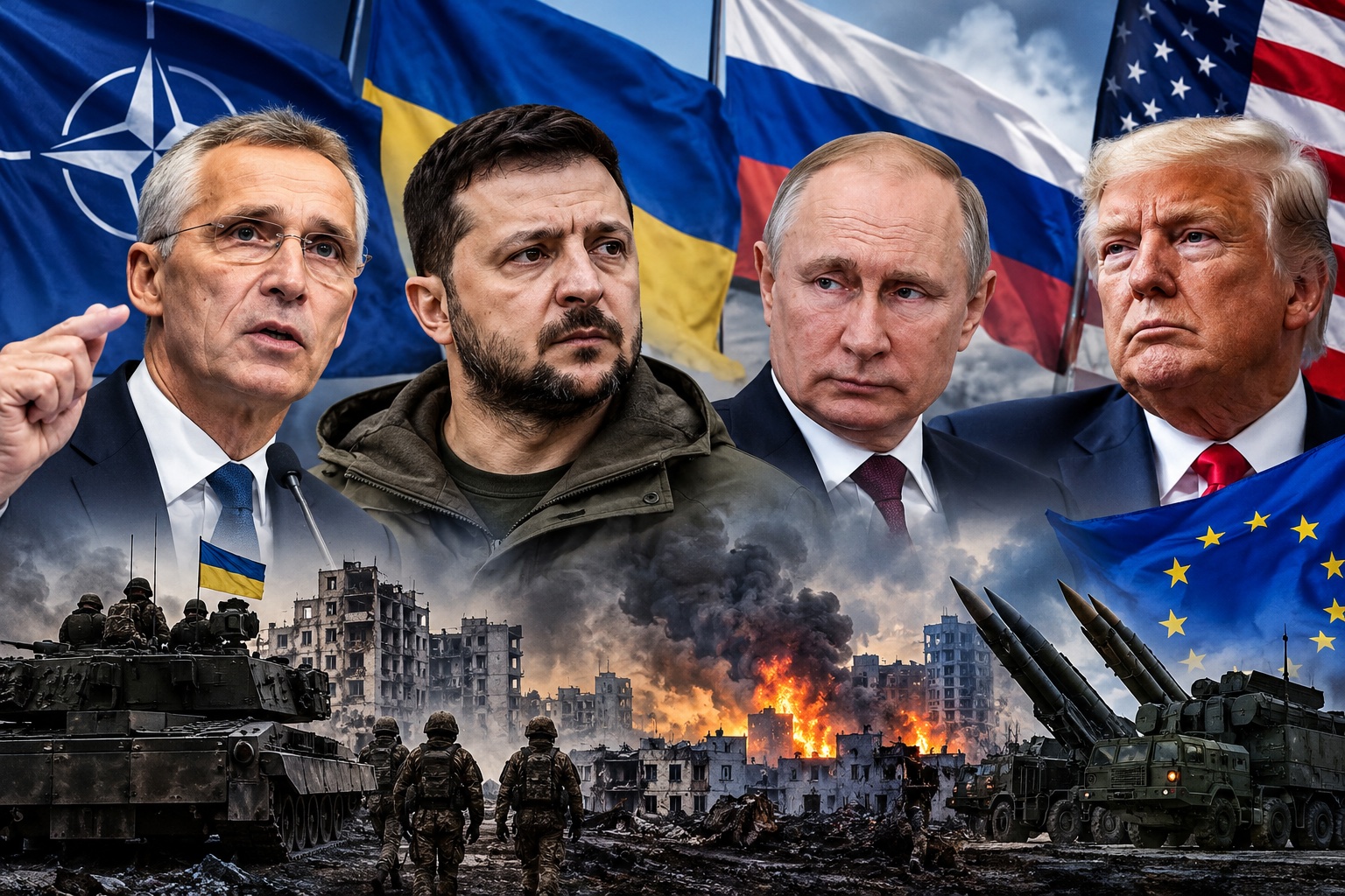 Europe on High Alert as NATO Warns Russia, EU Imposes Sweeping Sanctions and Ukraine Ceasefire Comes Under Strain