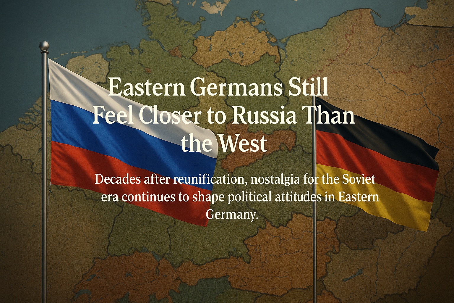 Why Many in Eastern Germany Still See Russia as a Friend, Not a Foe