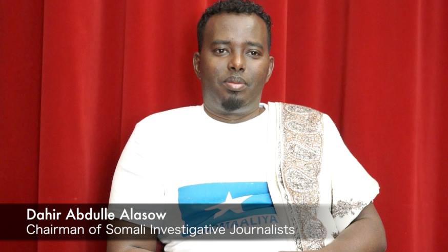 Somali Investigative Journalist 2014 Video Clip