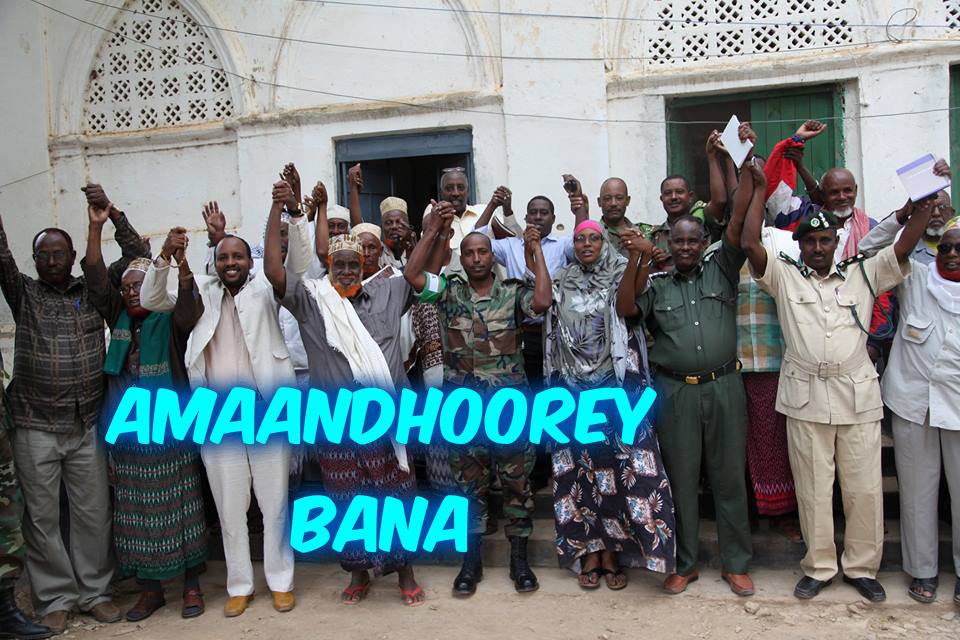 Baidoa Council of elders and Local Administration vow to work with AMISOM to fight Al-Shabaab