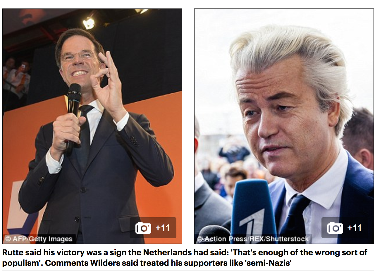 Far-Right Dutch MP Geert Wilders FAILS to make inroads in general ...