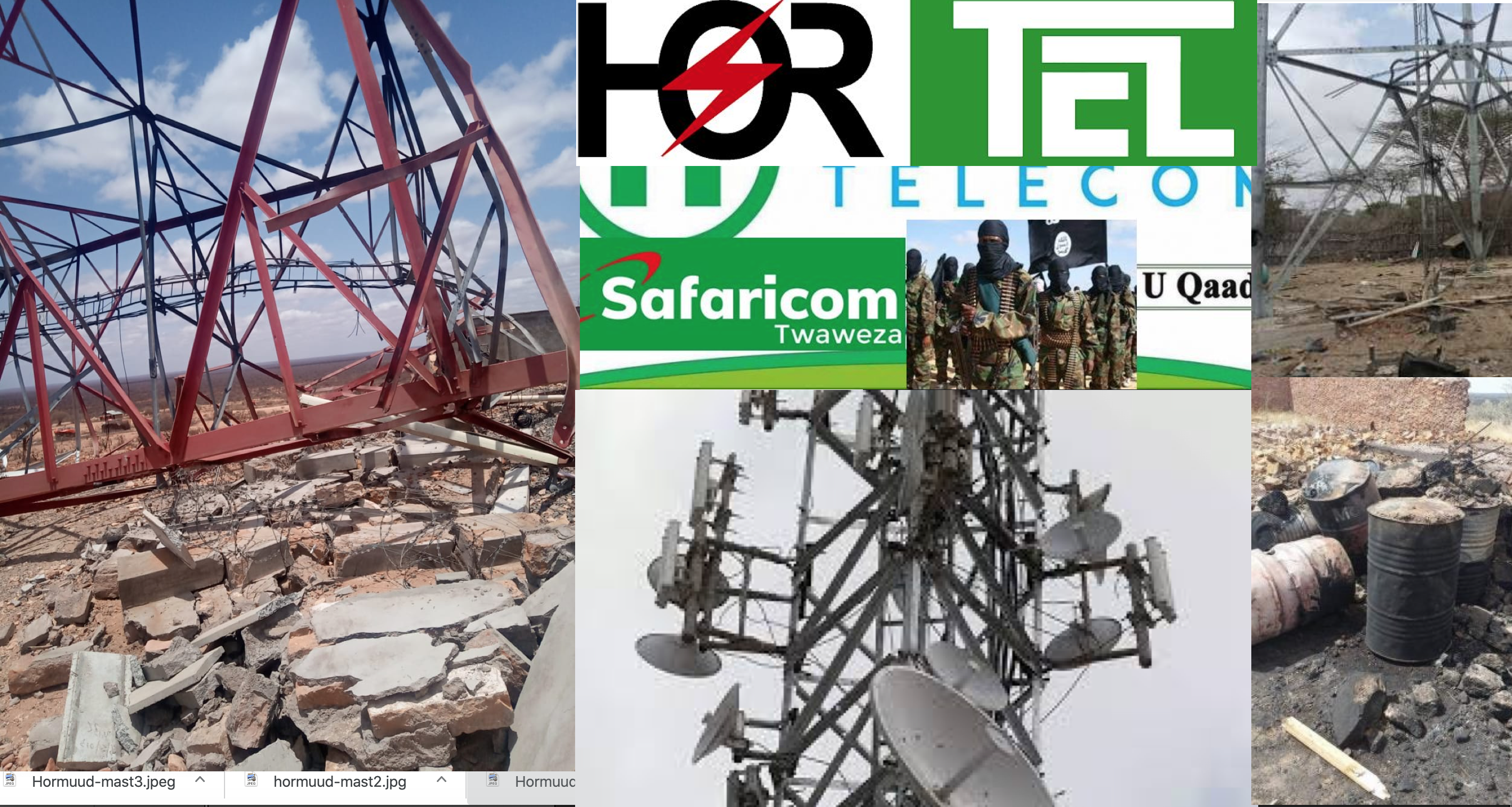 Hormuud telecom and Al-Shabaab's Strategy of Destroying Mobile Communication Masts