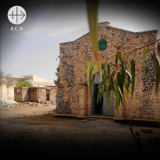 Catholic church has been rebuilt and reconsecrated in Somalia